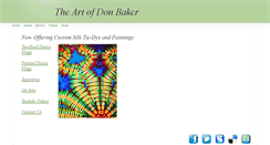 Desktop Screenshot of donbakersilks.com